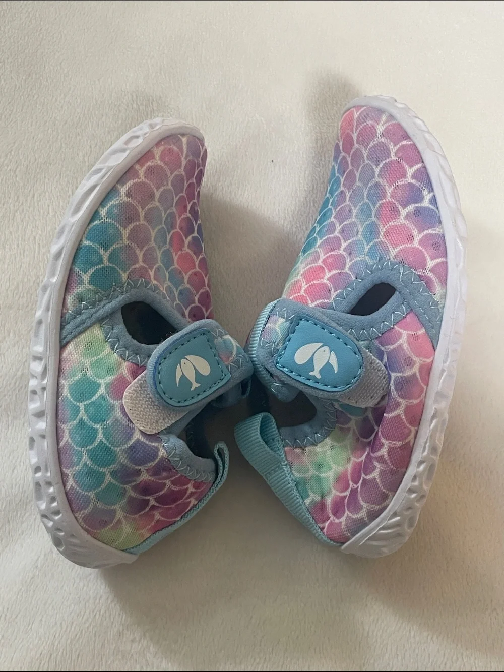 ⭐️4 for $20 Kids Mermaid Scales Pastel Water Shoes